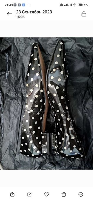 Лаковая кожа туфли Capelli Rossi