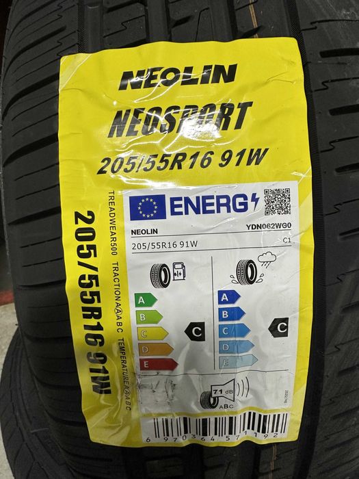 Нови летни гуми NEOLIN NEOSPORT 205/55R16 91W НОВ DOT БОРД 2055516