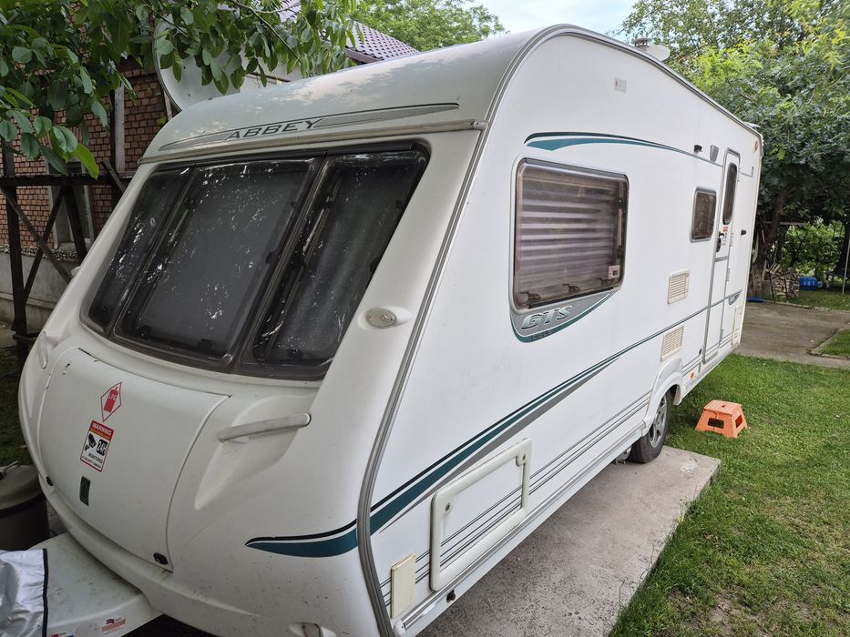 Vand sau schimb cu auto sau  moto Rulota Abbey Gts 416