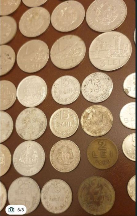 Colectie monezi romanesti vechi
