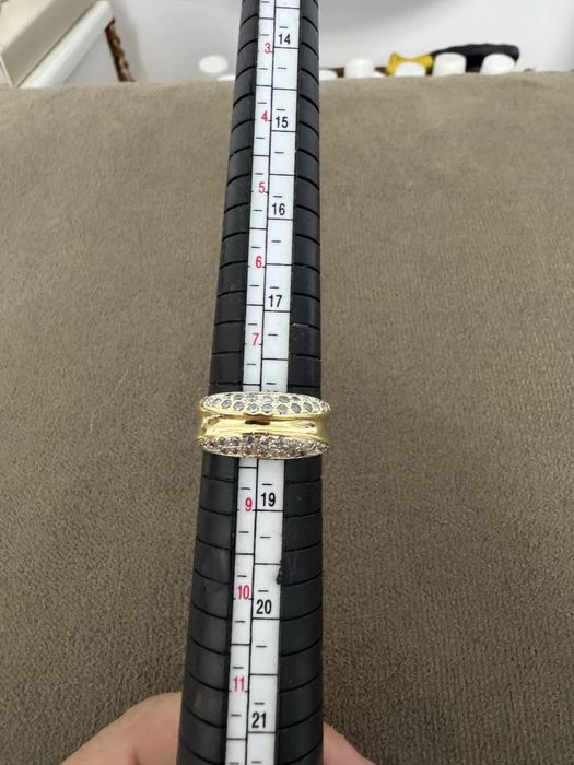 Inel aur cu diamante 18 k