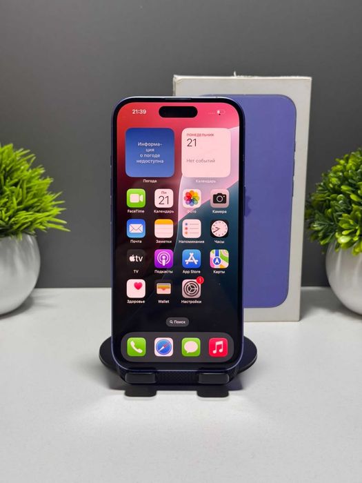 Apple iPhone 16 128 GB, синий