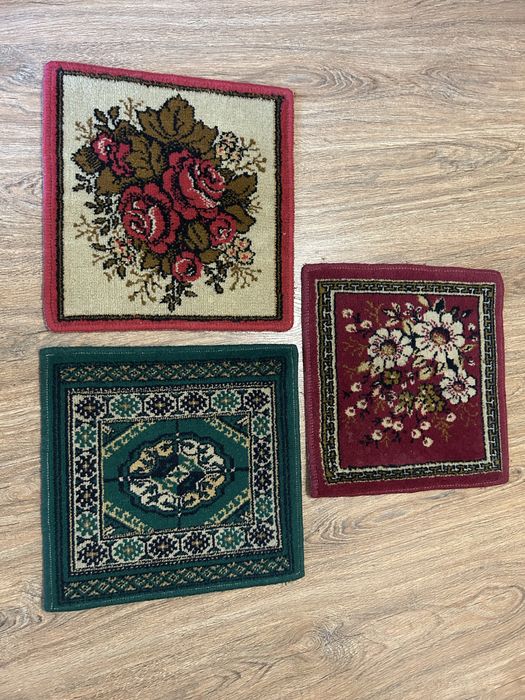 Сидушки ковровые шерсть ссср