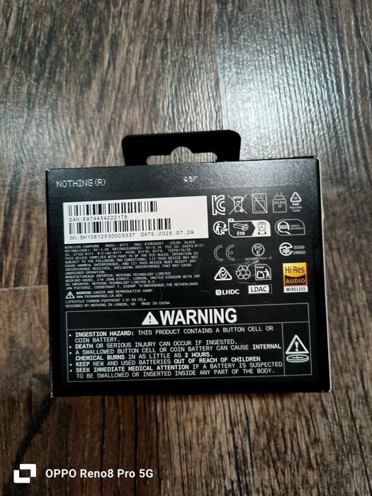 Nothing ear слушалки