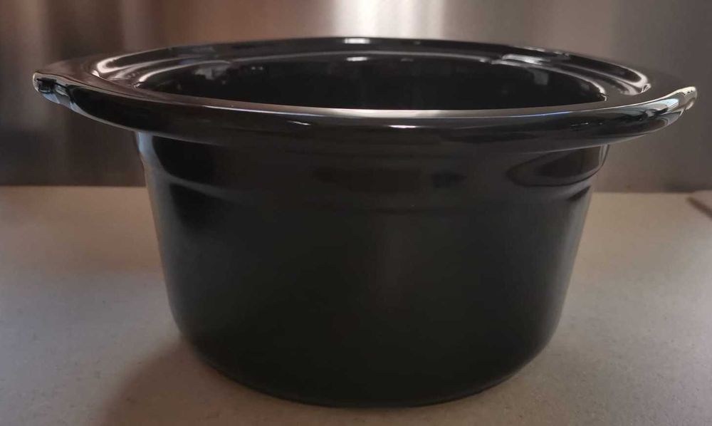 Slow cooker Crock-Pot SCCPRC507B-050, 4.7 l, 2 setari gatit, vas de ceramica detasabil, negru