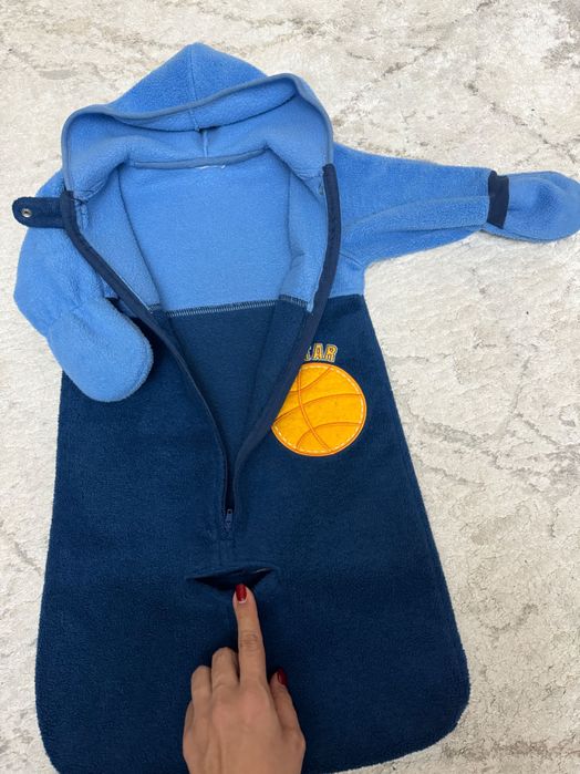 Конверт, комбинезон 0-6 мес