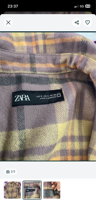 cămașa originală Zara