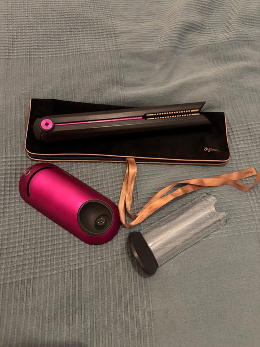 Placa de păr Dyson Corrale - Nichel/Fuchsia