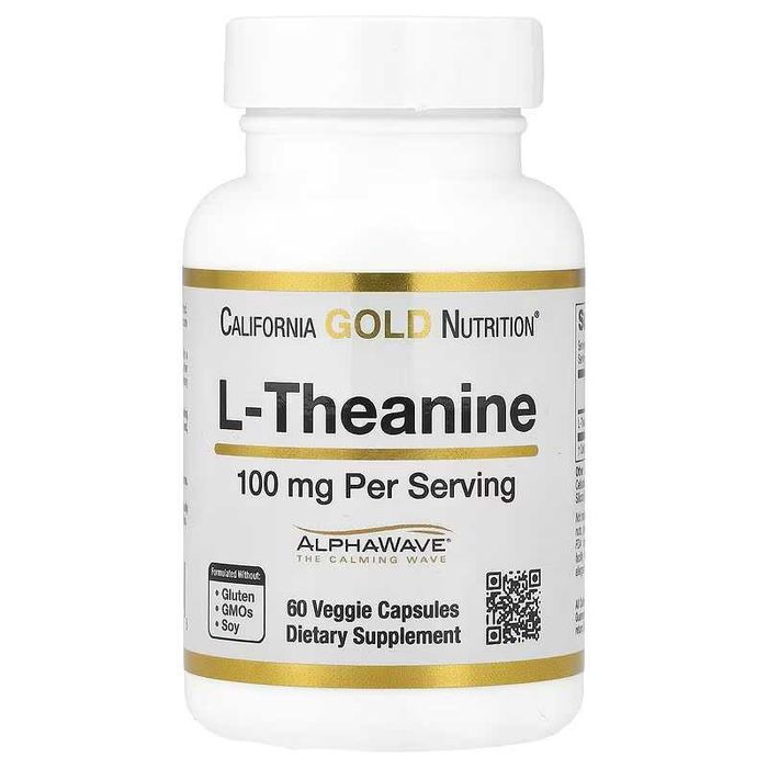 California Gold L-Theanine L-теанин L Theanine L теанин