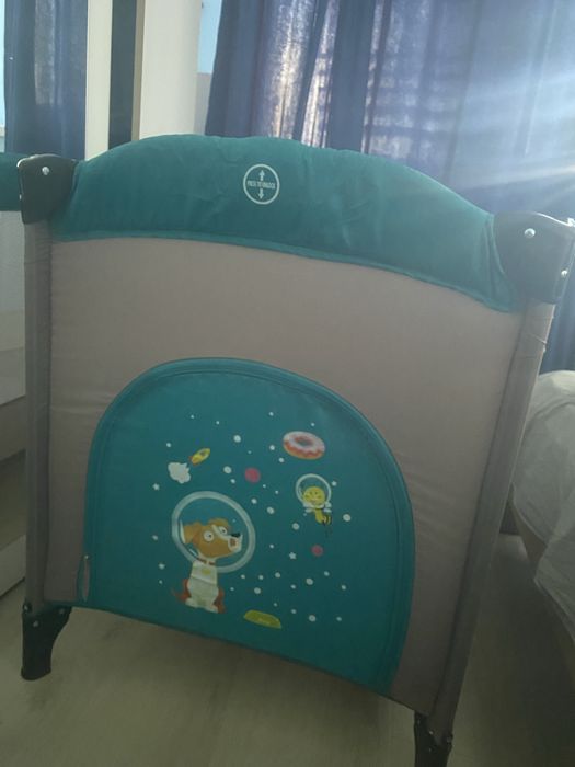 Сгъваема кошара Juju Sleepy Baby с 2 нива,