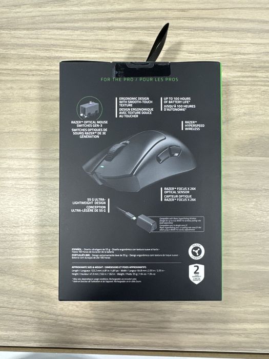 Razer DeathAdder V3 hyperspeed Нова