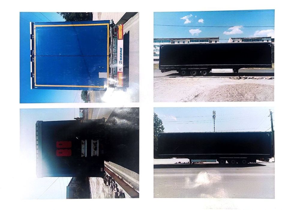 Прицеп кроне саф мост