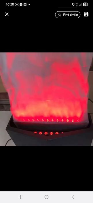 Flacără de foc cu LED-uri din mătase

Efect luminos 24 LED-uri

Flacără falsă, lumină DJ...