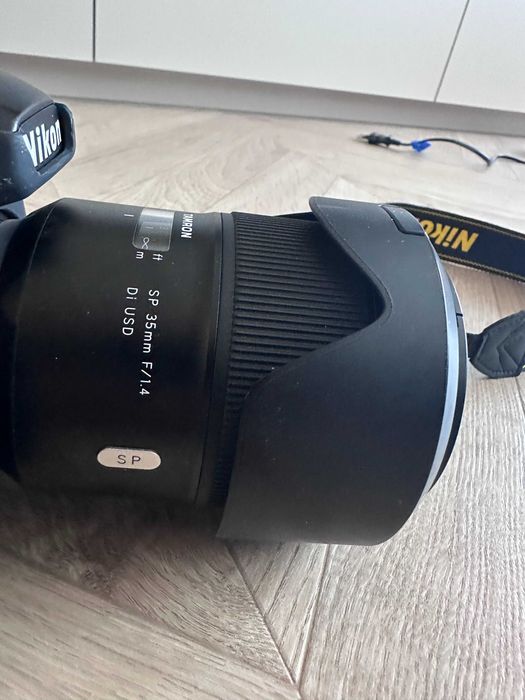 Nikon D750  35к кадъра + Tamron SP 35mm f/1.8 VC USD | КАТО НОВИ