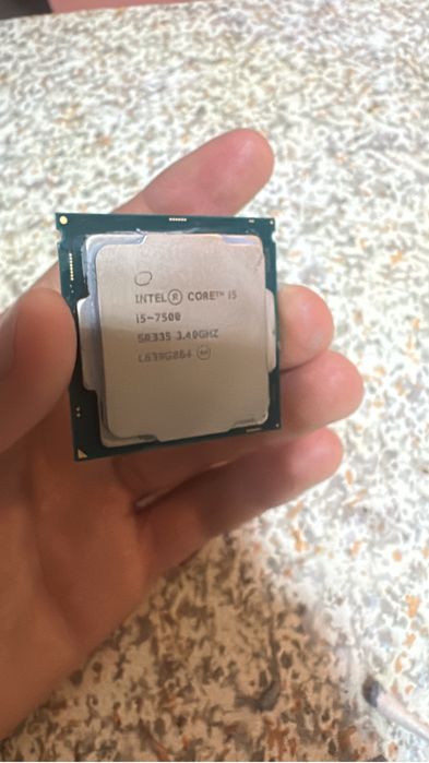 i5 7500 , 3.4 GHZ
