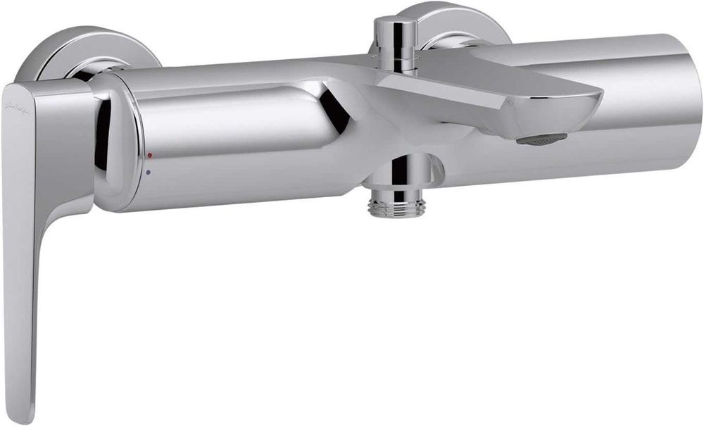 Смесител за вана/душ стенен хром – Jacob Delafon Aleo+ E72319-CP