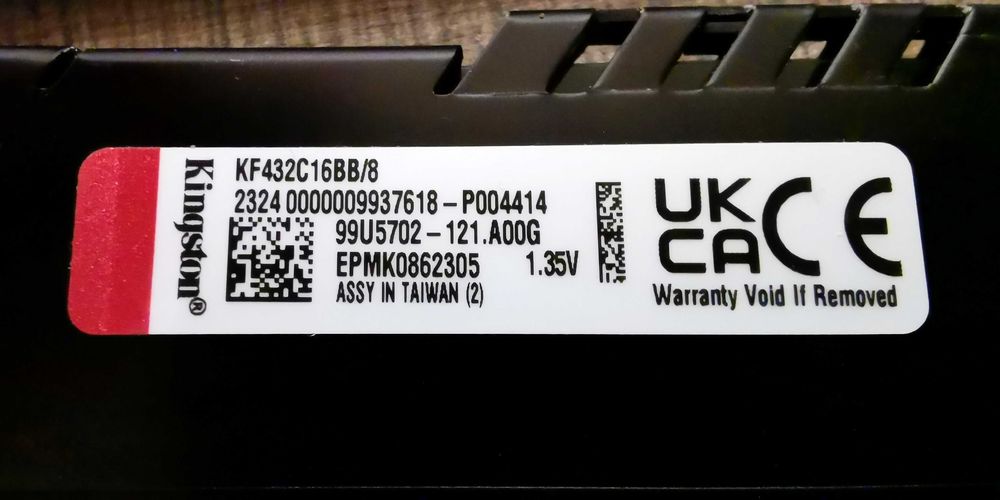 памет RAM Kingston FURY  Beast 16Gb (2x 8GB) DDR4 3200 XMP 2.0