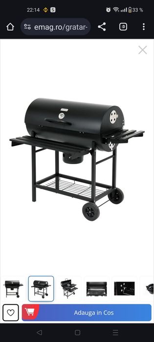 Grătar grădină NOU LUNDT  71*35