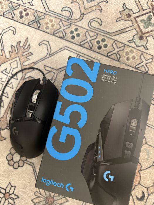 Комплект logitech g432 и logitech g502 hero