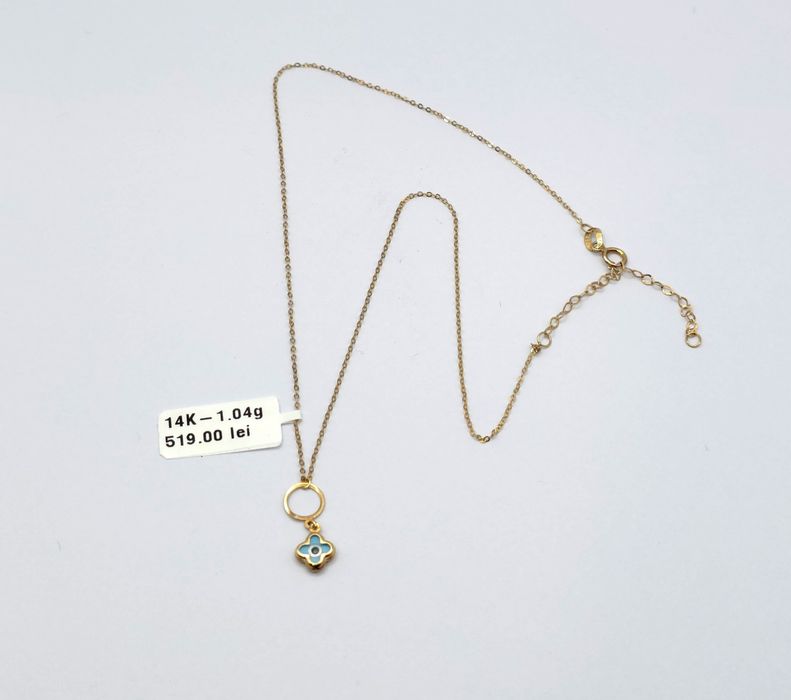 Bijuteria Royal lant din aur 14k 1.04 gr