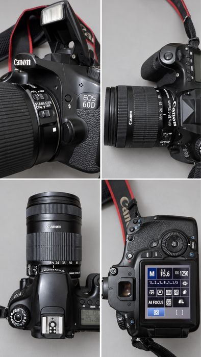 Продам зеркальный фотоаппарат Canon 60D