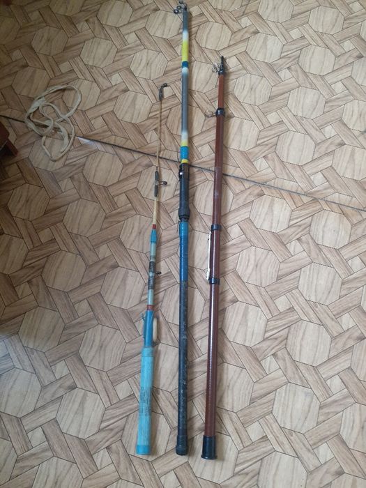 Продается удочка и с катушкой.