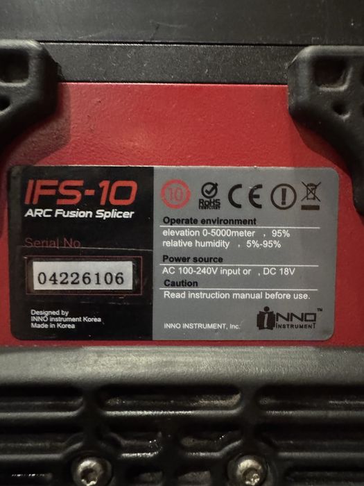 Оптичен сплайсер INNO IFS-10