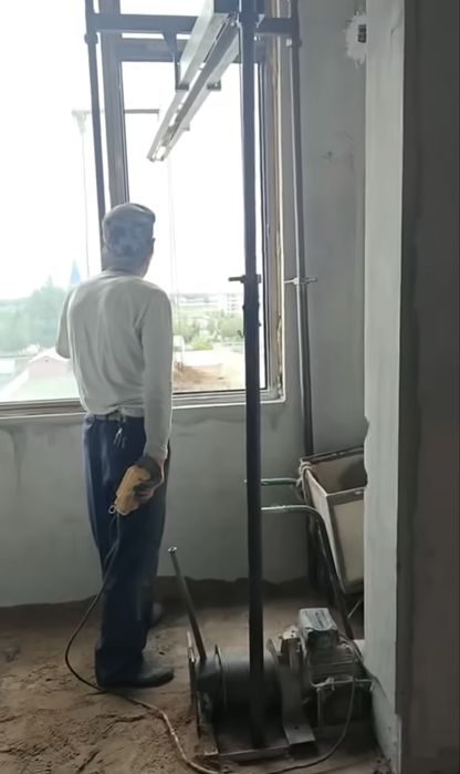 Профессиональный подъем стройматериалов лебедкой