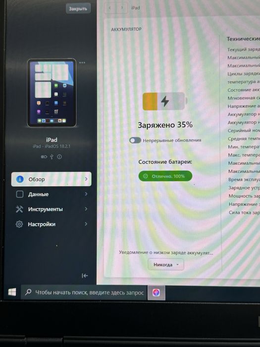 Ipad 10 256 gb 100% wi fi