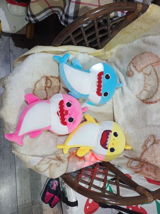 Set complet Baby Shark de plus