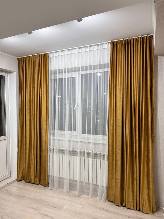 Готовые новые шторы в наличии