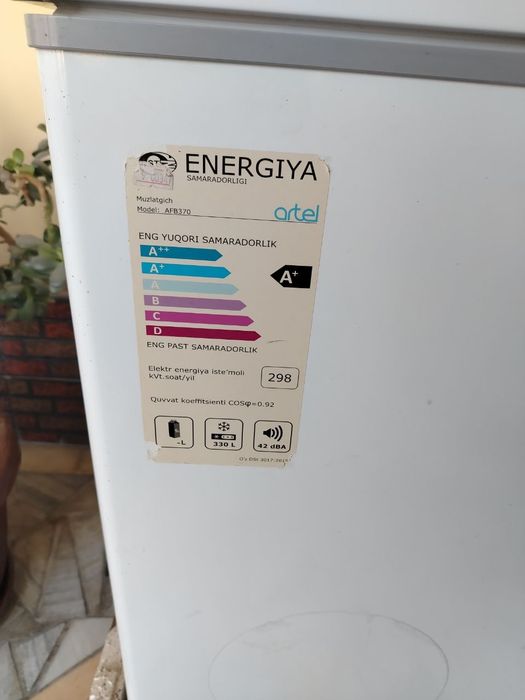 Морозильник новый артел