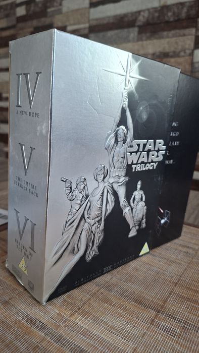 Colectie Star wars  Trilogy  4 x DVD  original