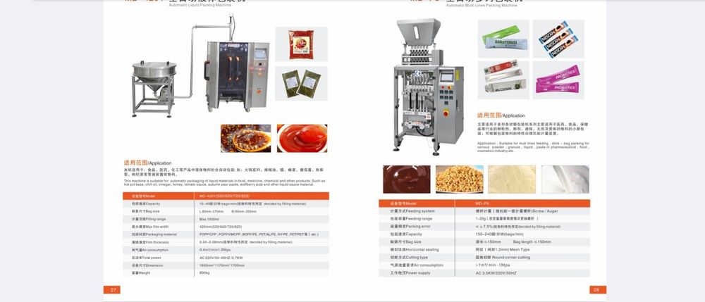 Utilaje Profesionale de Ambalare pentru Toate Tipurile de Produse
