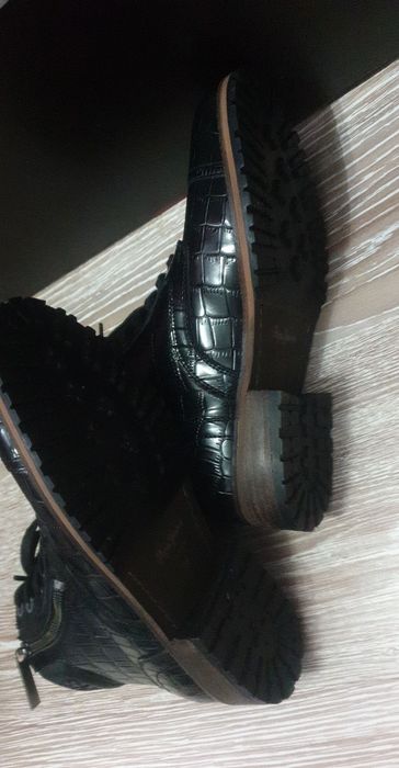 Botine piele naturala noi pepe jeans la cutie negre 38