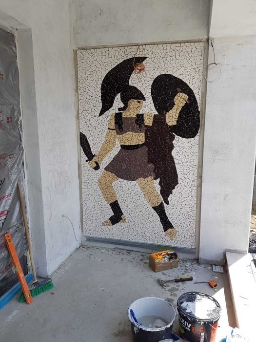 Decor amenajare Tablou perete mozaic ceramica