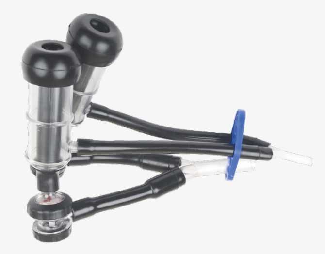 Ansamblu colector oi sau capre, din silicon sau cauciuc, cu/fara buton