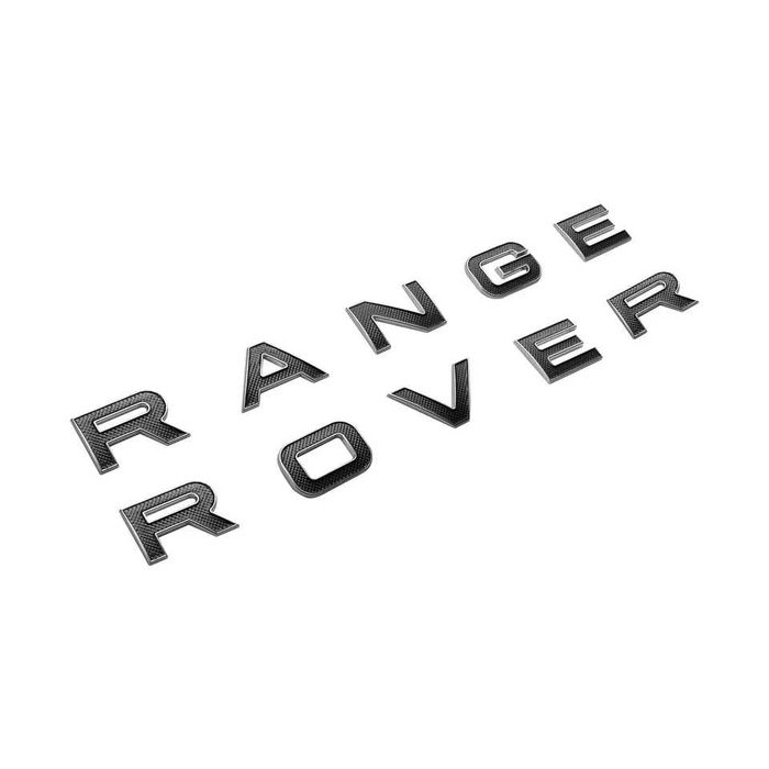 Scris NOU Litere Logo Emblema Capota Haion Portbagaj Range Rover Negru