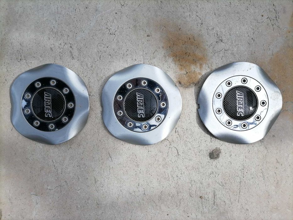 4 бр. джанти ARTEC (4х100) с летни гуми Hankook 185 60 14. VW Golf 3