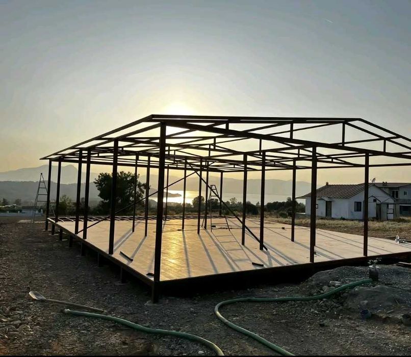 Работы по металлическому профилю