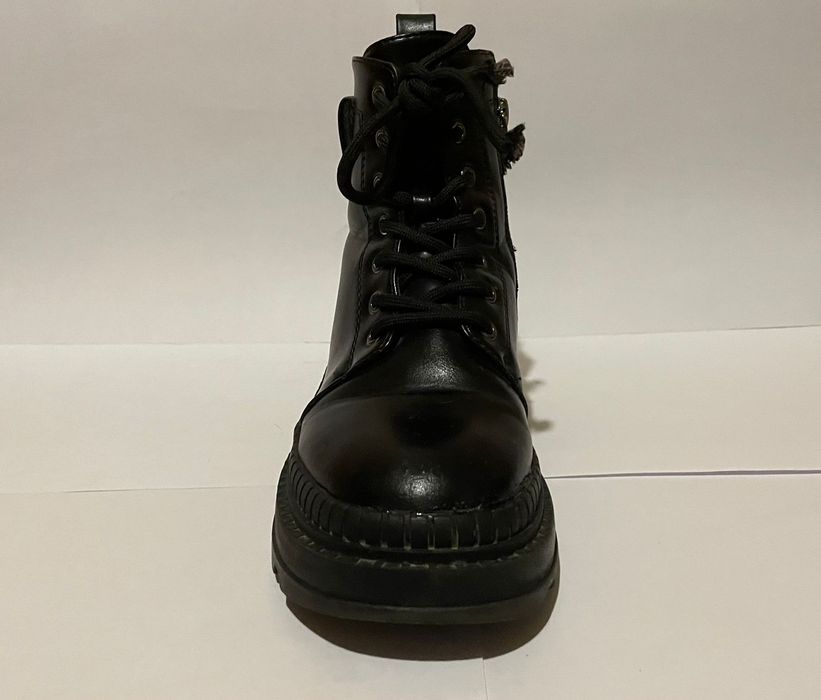 Ботинки зимние детские б/у, размер 32