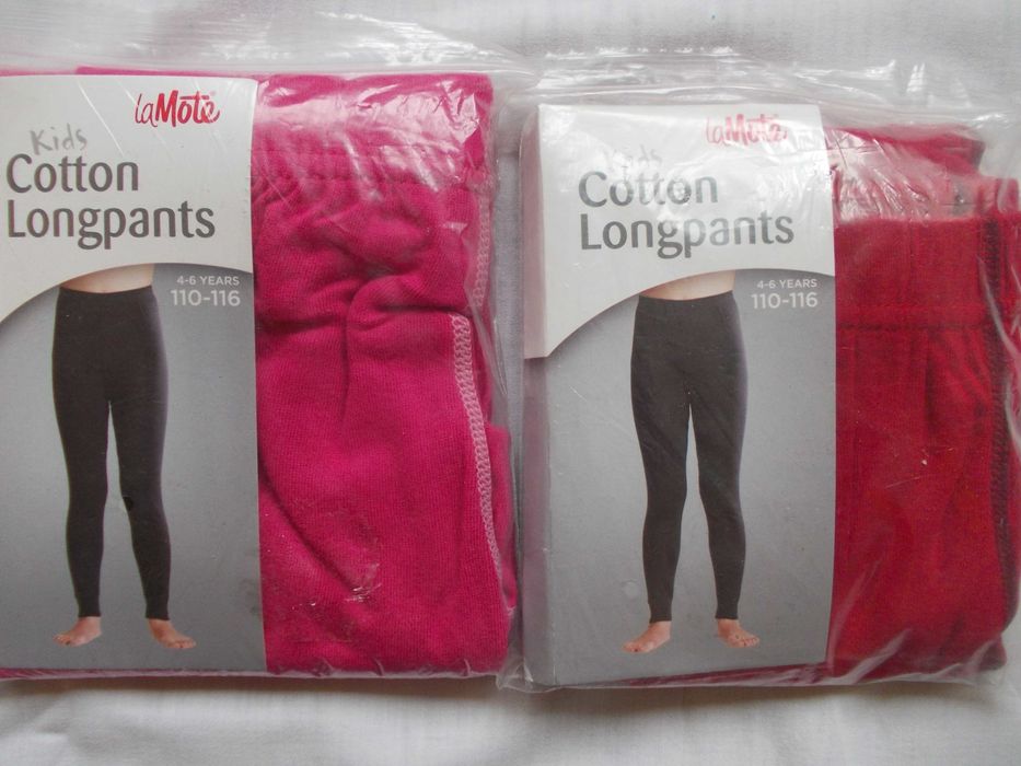 Термобельо La Mote Размери 110-116 см/4-6 год. и 122-128 см/6-8 год.