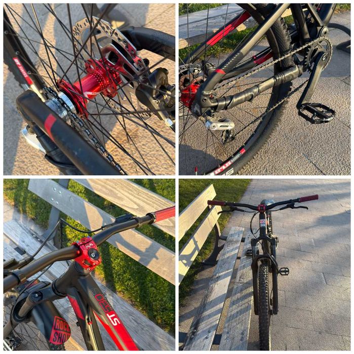 ‼ Bicicleta Rockrider ST530s custom mini enduro unicat ‼