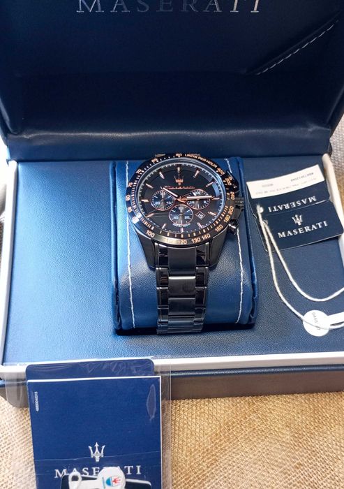 Ceas Maserati Traguardo  R8873612048 Cronograf  - Barbati
