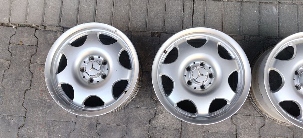 Оригинални лети джанти Mercedes-Benz 16 цола W211 (5x112) - Отлично състояние