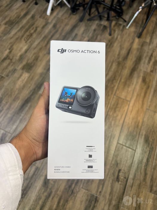 DJI Osmo Action 6 Adventure Combo — 8K Action Camera