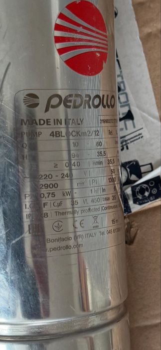 Pompa submersibila Pedrollo 4Block multietajata