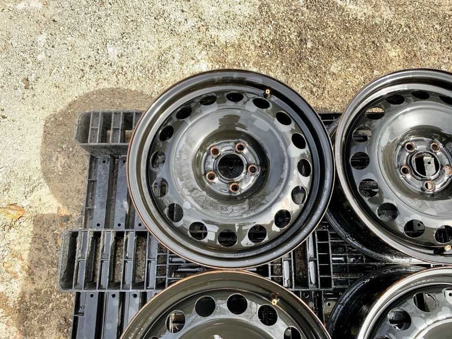 4бр.Оригинални железни джанти 16цола ET50 5x112 за Vw,Audi,Seat,Skoda