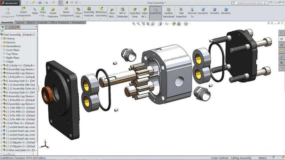 Изработка на 2D чертежи и 3D модели – AutoCAD и SolidWorks