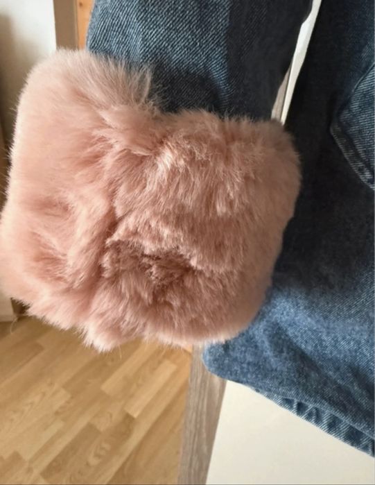 Geaca parka blug si blanita detasabila